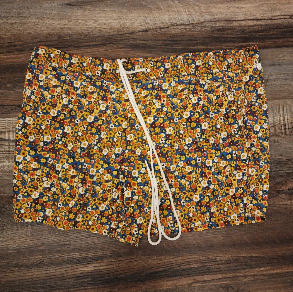 J. Crew Floral Men's Swim Trunks